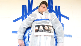 These Lockheed engineers stuck themselves to walls using duct tape